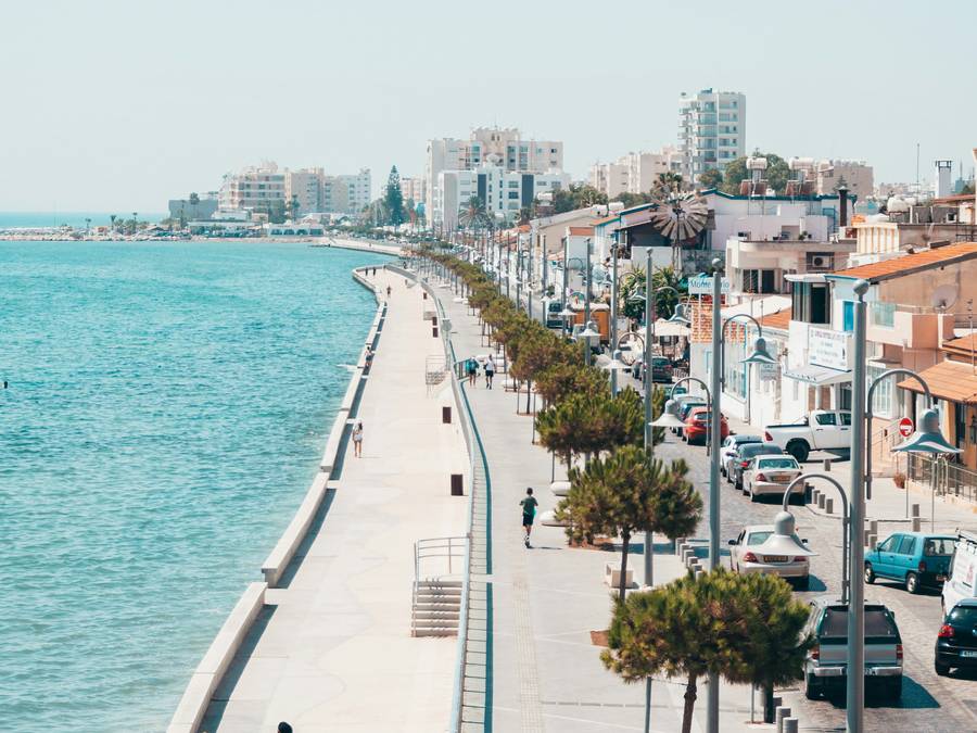 Larnaca seafront
