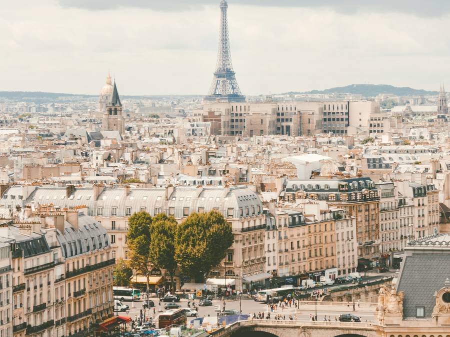 Paris rooftops